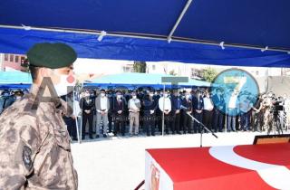 Şehit polis Antalya’da son yolculuğuna uğurlandı