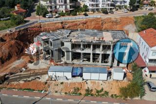 Kaş Kültür Merkezi’nin yapımı hızla devam ediyor