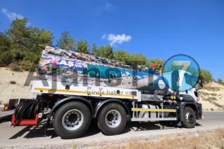 Kaş Belediyesine tam donanımlı su tankeri 