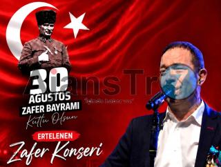 Kaş’ta yangın nedeniyle ertelenen konser 11 Eylül’de