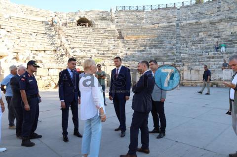 Antalya Valisi Şahin, Kaş’ı ziyaret etti