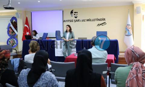 Kaş’ta kadın kooperatifi üyelerine eğitim verildi