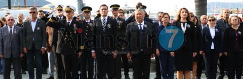 Kaş’ta 10 Kasım Atatürk’ü Anma töreni yapıldı