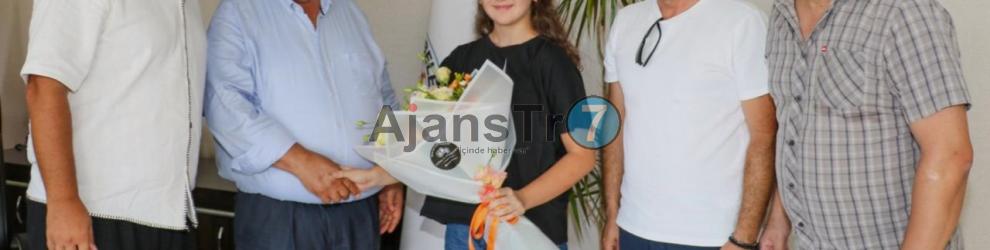 Başkan Demirhan LGS Kaş birincisini tebrik etti