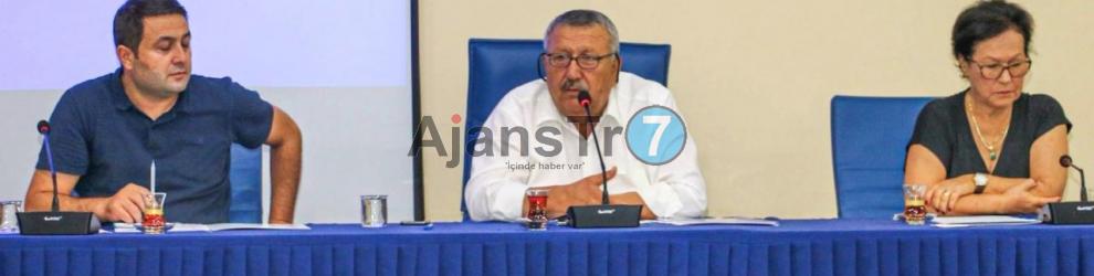Kaş Belediyesi eylül ayı meclis toplantısı yapıldı